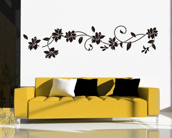Floral Vines  Decals Modern Wall Art